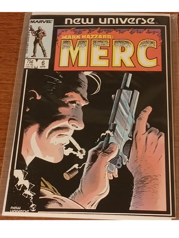 Mark Hazzard: Merc #6 (1987) – Marvel New Universe Gritty War Comic