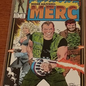 Mark Hazzard: Merc #5 (1987) – Marvel New Universe Firepower Action Comic