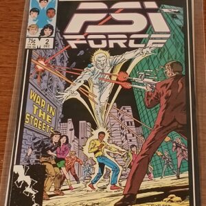 Psi-Force #2 (1986) – Marvel New Universe Psychic Action Comic