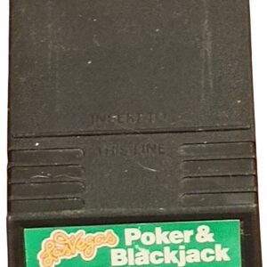 Las Vegas Poker & Blackjack (Atari 2600) – Vintage Casino Game Cartridge