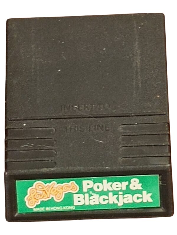 Las Vegas Poker & Blackjack (Atari 2600) – Vintage Casino Game Cartridge