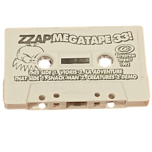 ZZAP! Megatape 33 (1992, Commodore 64 Cassette) – Europress Impact Magazine Tape