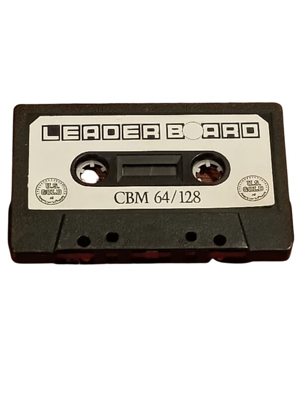 Leaderboard (CBM 64/128 Cassette) – Classic Golf Simulation by U.S. Gold