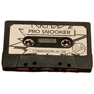 Pro Snooker (CBM 64/128 Cassette) – Classic Cue Sports Game by Codemasters