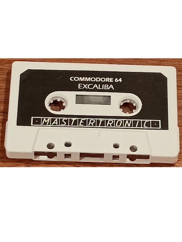 Excaliba (Commodore 64 Cassette) – Fantasy Action Game by Mastertronic