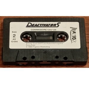 Deactivators (Commodore 64/128 Cassette) – 1985 Puzzle Strategy Game by Tigress / Ariolasoft