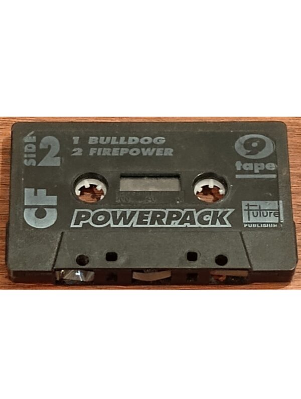Power Pack Tape 9 – Commodore 64 Cassette (Bulldog & Firepower) – Future Publishing