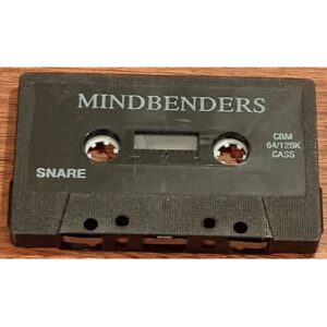 Snare (Mindbenders Label, Commodore 64/128K Cassette) – Retro Puzzle Arcade Challenge