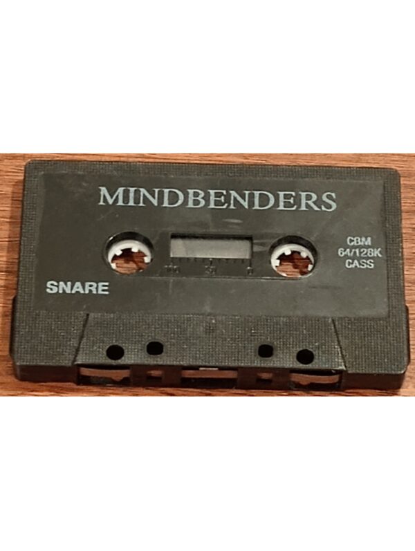 Snare (Mindbenders Label, Commodore 64/128K Cassette) – Retro Puzzle Arcade Challenge