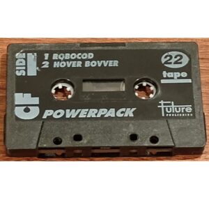 Power Pack Tape 22 – Commodore 64 Cassette (Robocod & Hover Bovver) – Future Publishing
