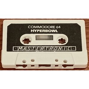 Hyperbowl (Commodore 64 Cassette) – Futuristic Sports Action by Mastertronic