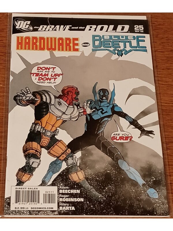 The Brave and the Bold #25 (2009) – Hardware and Blue Beetle Team-Up | DC Comics