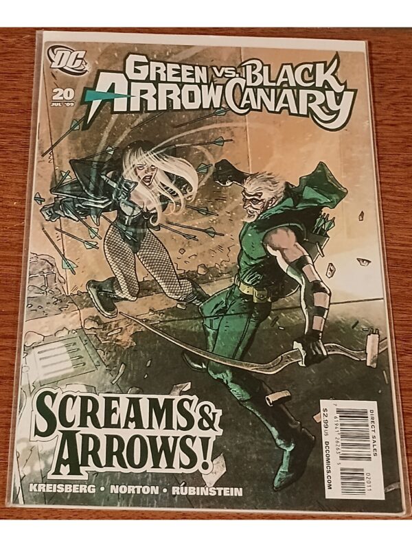 Green Arrow/Black Canary #20 (2009) – “Screams & Arrows!” DC Comics