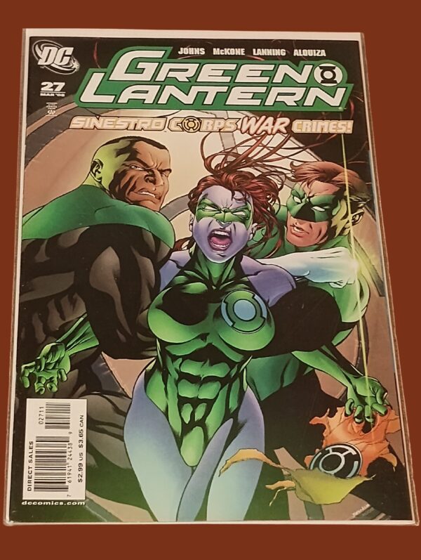 Green Lantern #27 (2008) – Sinestro Corps War Crimes! | Geoff Johns, DC Comics
