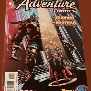 Adventure Comics #518 (2010) – The Burden of Destiny | DC Comics | Second Feature: The Atom