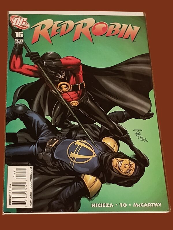 Red Robin #16 (2010) – Tim Drake vs. Lynx | DC Comics | Fabian Nicieza