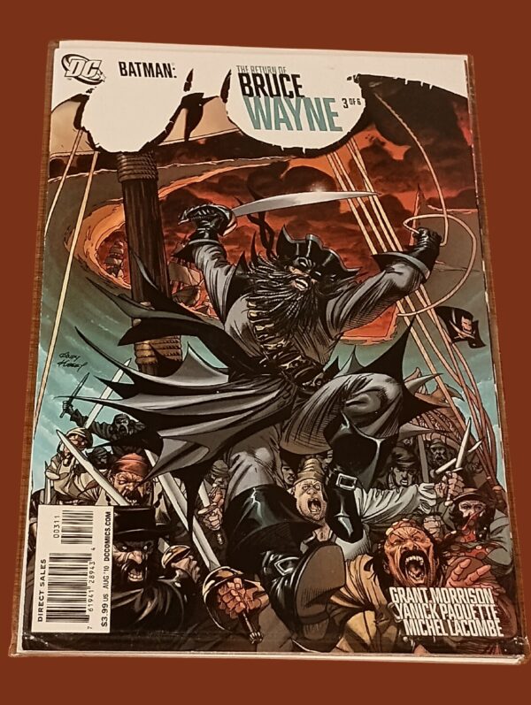 Batman: The Return of Bruce Wayne #3 (2010) – Pirate Batman | Grant Morrison | DC Comics