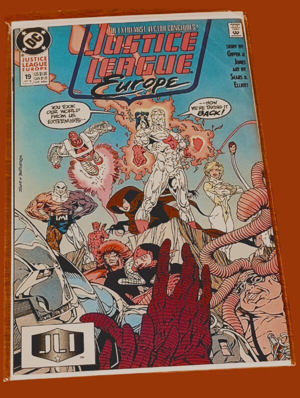 Justice League Europe #19 – DC Comics (1990) | The Extremist Vector Concludes!
