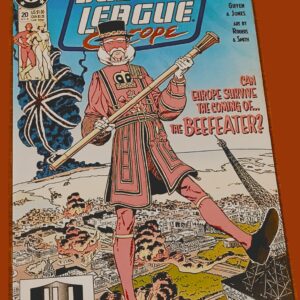 Justice League Europe #20 – DC Comics (1990) | 1st Appearance of The Beefeater | JLI Comedy Classic