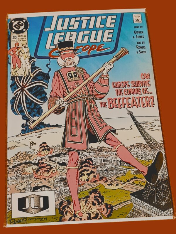 Justice League Europe #20 – DC Comics (1990) | 1st Appearance of The Beefeater | JLI Comedy Classic