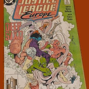 Justice League Europe #2 – DC Comics (1989) | “Deep Six’d” | JLI Spin-Off Issue