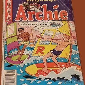 Everything’s Archie #88 (1981) – Classic Archie Windsurfing Cover – Bronze Age Humor Comic