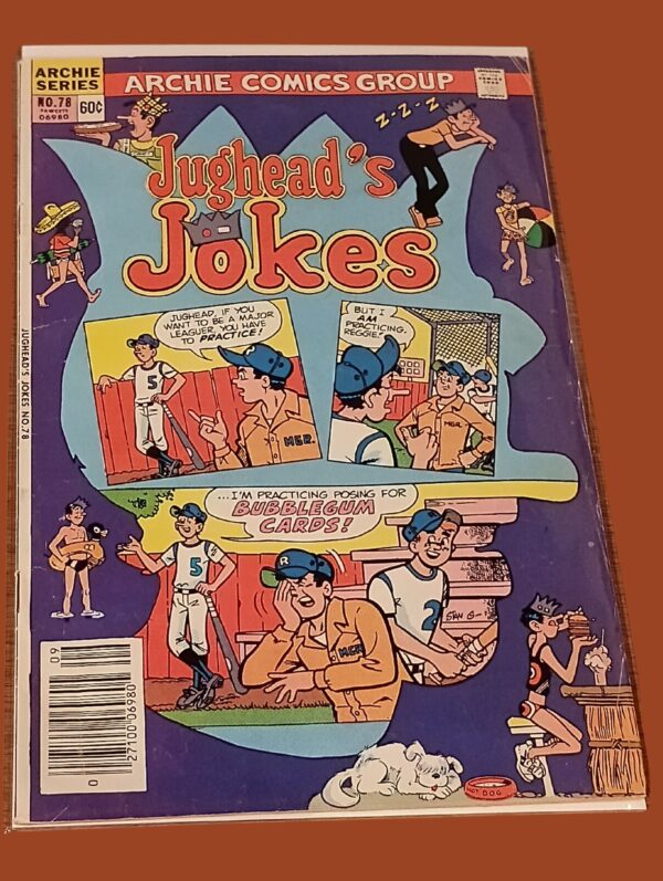 Jughead’s Jokes #78 (1981, Archie Comics) – Baseball Laughs & Bubblegum Cards!