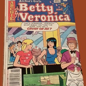 Betty and Veronica #311 (1981, Archie Comics) – Classic Rivalry at the Soda Shop!