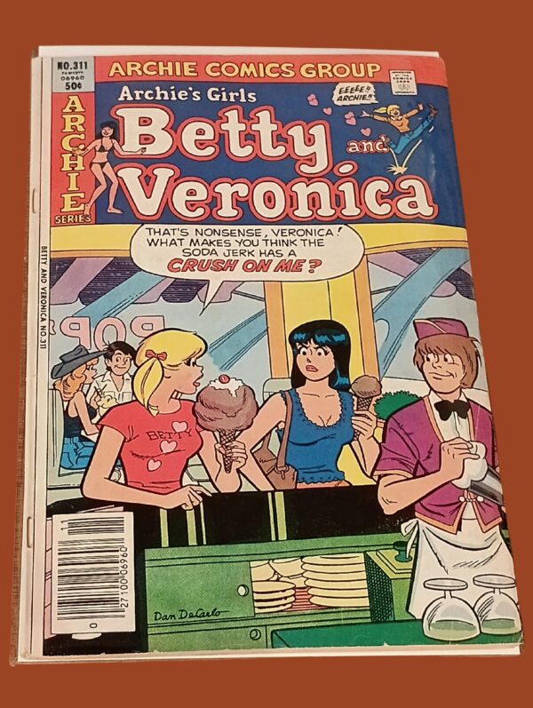 Betty and Veronica #311 (1981, Archie Comics) – Classic Rivalry at the Soda Shop!