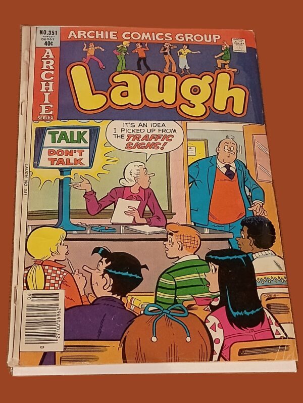 Laugh #351 (1981, Archie Comics) – Classic Classroom Gags with the Archie Gang!