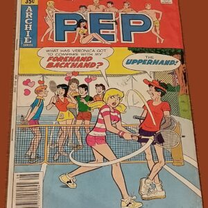 Pep #340 (1979, Archie Comics) – Tennis Match Showdown with Betty & Veronica!