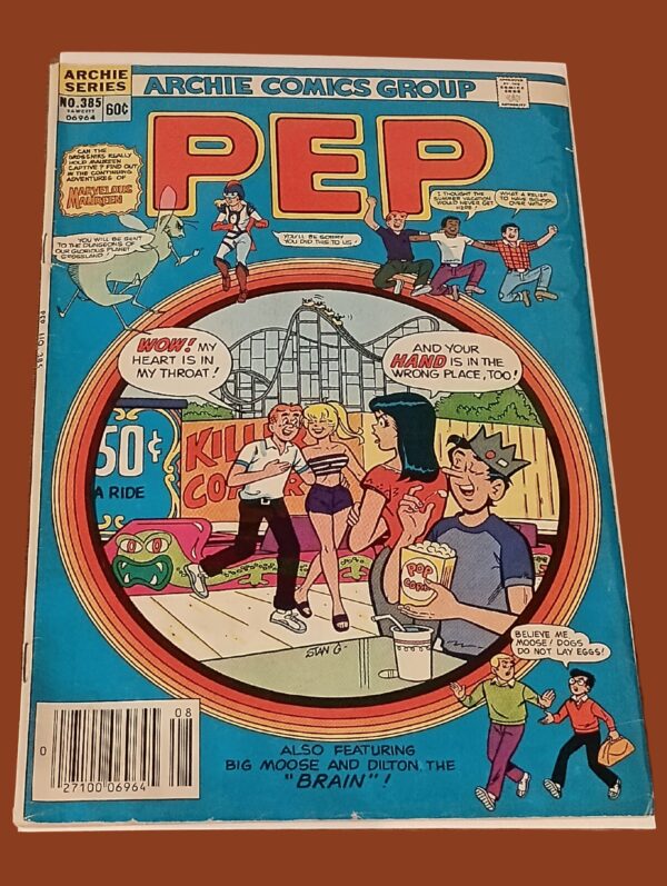 Pep #385 (1983, Archie Comics) – Carnival Chaos with Archie, Betty, and Jughead!
