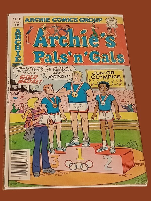 Archie’s Pals 'n' Gals #141 (1980, Archie Comics) – Junior Olympics Gold with Moose & Friends!