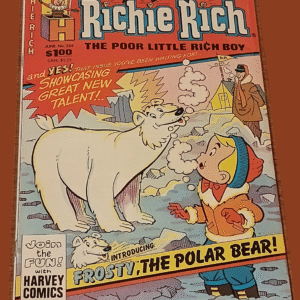Richie Rich #234 (June 1989, Harvey Comics) – First Appearance of Frosty the Polar Bear!