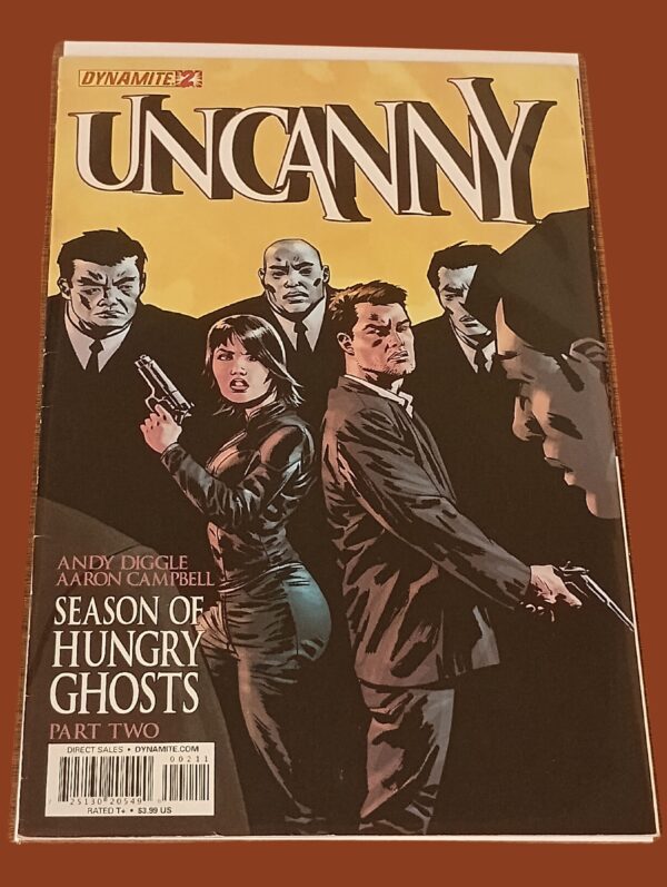 Uncanny #2 – Season of Hungry Ghosts Part Two (Dynamite, 2013) – Crime Thriller by Andy Diggle