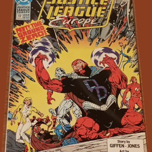 Justice League Europe #17 (1990, DC Comics) – “Party Time to Ground Zero!”