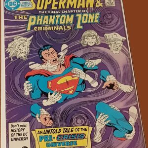DC Comics Presents #97 – Last Issue! Superman & The Phantom Zone Criminals (1986)