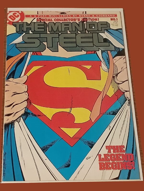 The Man of Steel #1 (1986) – DC Comics Special Collector's Edition by John Byrne