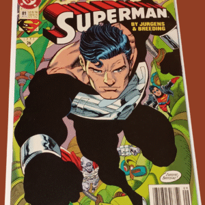 Superman #81 (1993) – Reign of the Supermen! Steel vs. the Cyborg Superman