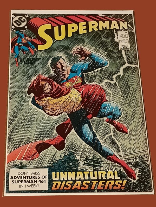 Superman #38 (1989) – “Unnatural Disasters!” | DC Comics Bronze Age Classic