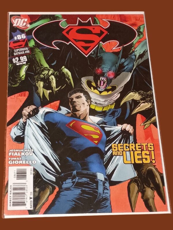 Superman/Batman #86 – Secrets and Lies | DC Comics 2011