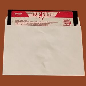 Top Gun (1987) – Commodore 64/128 Floppy Disk | Ocean Software | Thunder Mountain