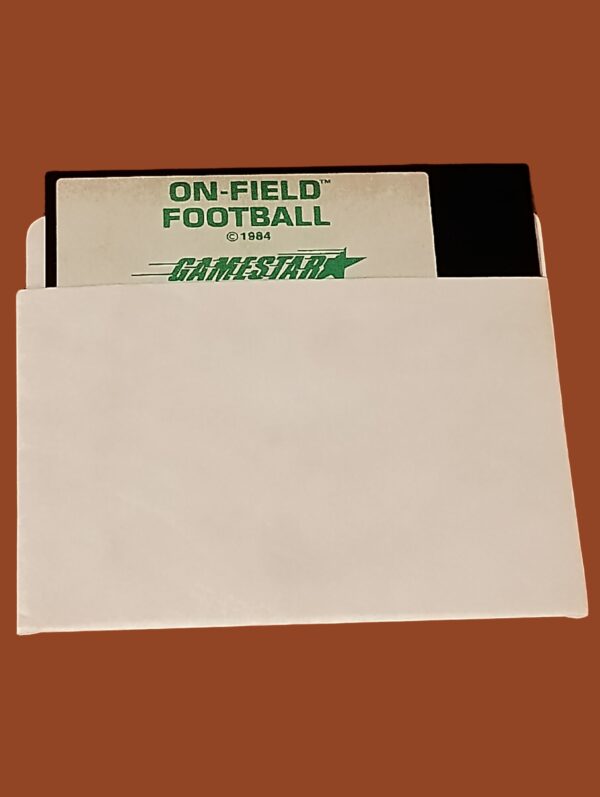 On-Field Football (1984) – Commodore 64/128 Floppy Disk | Gamestar Sports Sim