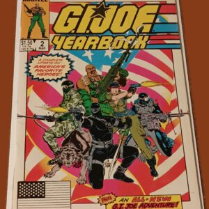 G.I. Joe Yearbook #2 Marvel Comics – Complete Character Update & New Adventure