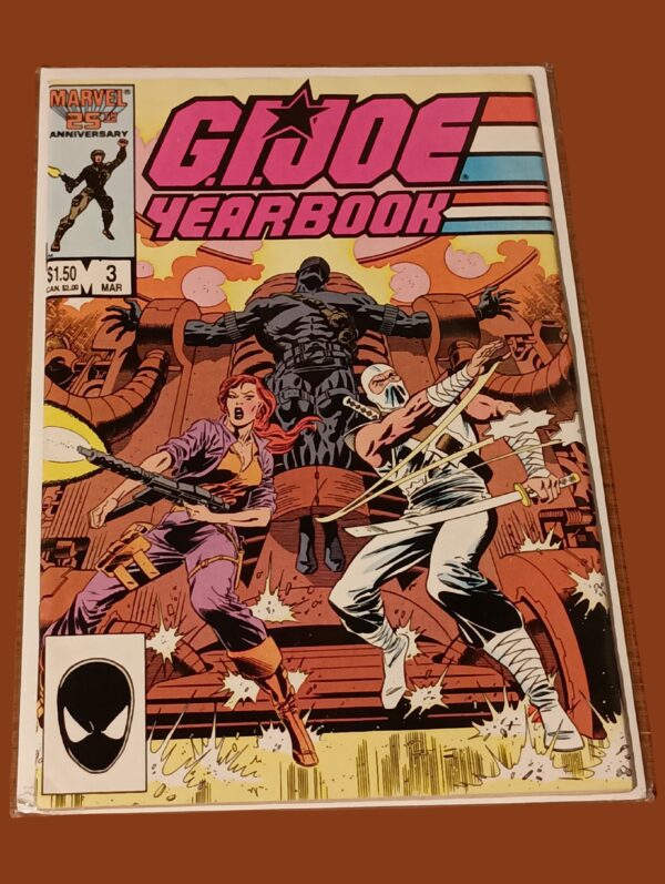 G.I. Joe Yearbook #3 Marvel Comics – Explosive Action & New Missions