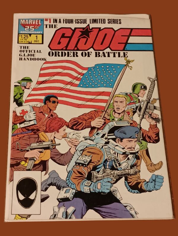 G.I. Joe: Order of Battle #1 Marvel Comics – The Official G.I. Joe Handbook
