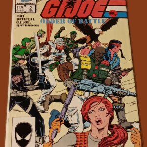 G.I. Joe: Order of Battle #2 Marvel Comics – The Official G.I. Joe Handbook Continues