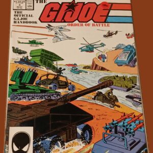 G.I. Joe: Order of Battle #4 Marvel Comics – Vehicles, Weapons & Tech Profiles
