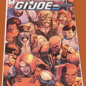 G.I. Joe #9 (2017) Cover C – Milonogiannis Variant – Final Issue IDW Publishing