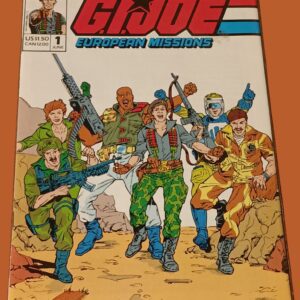 G.I. Joe: European Missions #1 Marvel Comics – International Action Debut